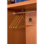 Edora Home 5'li Gold Elbise Askısı Tişört Askısı - Metal Paslanmaz - Altın