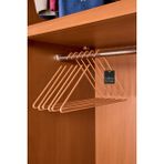 Edora Home 5'li Rose Elbise Askısı Tişört Askısı - Metal Paslanmaz - Renkli