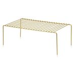 Edora Home Dolap Içi Düzenleyici Çok Amaçlı Gold Raf - Metal Paslanmaz