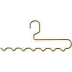 Edora Home Dolap Içi Zigzaglı Gold Pantolon Askılık - Metal Paslanmaz - Altın