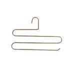Edorahome Rose Dolap İçi 3 Katlı Pantolon Elbise, Şal, Eşarp, Askısı, Gardrop Askılığı - Metal Paslanmaz