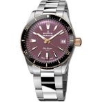 Edox 80131-357RNRM-VIO Kol Saati - Mor