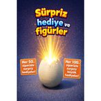 edoy Sürpriz Yumurta İçinden Çıkan Sevimli Figürler-Mini Hayvanlar -Çocuklar İçin Eğlenceli Hediyeler