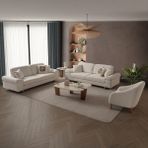 Edsy Home Armada 3+3+1 Koltuk Takımı - Krem