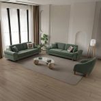 Edsy Home Armada 3+3+1 Koltuk Takımı Yeşil Antrasit