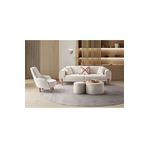 Edsy Home Armoni 3+1 Koltuk Takımı Krem