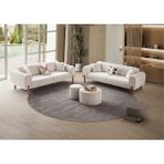 Edsy Home Armoni 3+3 Koltuk Takımı Krem