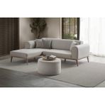Edsy Home Edsy Home Rebull Köşe Koltuk Takımı Krem