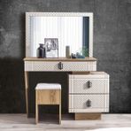 Edsy Home Luna Aynalı Şifonyer - Beyaz