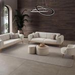 Edsy Home Rebul 3+3+1 Koltuk Takımı Bej Renk