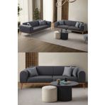 Edsy Home Rebull 3+3 Koltuk Takımı Antrasit