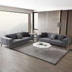 Edsy Home Regnar 3+3 Koltuk Takımı Gri Antrasit