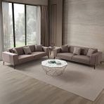 Edsy Home Regnar 3+3 Koltuk Takımı Kahverengi Antrasit