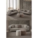 Edsy Home Regnar 3+3 Koltuk Takımı Krem