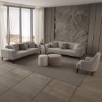 Edsy Home Regnar 3+3+1 Koltuk Takımı Krem