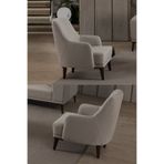 Edsy Home Regnar Keten Berjer Krem Tekli Koltuk