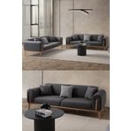 Edsy Home Riva 3+3 Koltuk Takımı Antrasit