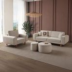 Edsy Home Roma 3+1 Koltuk Takımı Krem