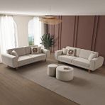Edsy Home Roma 3+3 Koltuk Takımı Krem