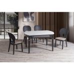 Edsy Home Vera 4 Sandalyeli Masa Takımı