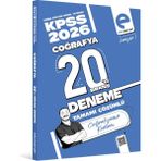 Edu Kariyer Coğrafyanın Kodları 2026 Kpss Coğrafya 20'Li Branş Deneme Tamamı Çözümlü