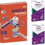 Edu Yayınları Ayt Edebiyat Net Artırıcı & Biyoloji ve Kimya Soru