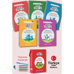 Edubloom Türkçe Sihirli Yazı Defter Seti - Renkli