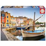 Educa 1000 Parça Proven Martigues Limanı Puzzle - 19928 - Harbour In Martigues Provence