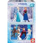 Educa 16852 2x48 Parça Frozen Puzzle