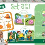 Educa 18123 3 in 1 Baby Set Puzzle