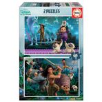 Educa 18883 Çizgili ve Son Ejderha 2 Jigsaw Puzzles Seti 100 Parça 6 Yaş ve Üzeri