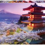 Educa 2000 Parça Japonya Fuji Dağı Puzzle