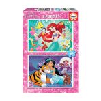 Educa 2x48 Parça Ariel Jasmin 18213 Çocuk Puzzle