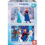 Educa 2x48 Parça Frozen Puzzle