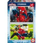 Educa 2x48 Parça Örümcek Adam Spider-Man Puzzle