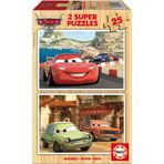 Educa Cars 2x25 Parça Ahşap Çocuk Puzzle