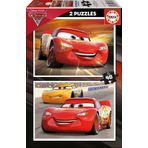 Educa Cars 3 2x48 Parça Ahşap Puzzle