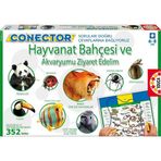 Educa EDU15397 Connector Hayvanat Bahçesi ve Akvaryumu Ziyaret Edelim Eğitici Oyun