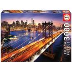 Educa Manhattan'da Günbatımı 3000 Parça Puzzle