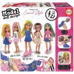 Educa - My Model Pop Design Casual Crea ve bebeğinizi bebeğinizi şekillendirin, 150'den fazla görünüm içerir, 6 yaşından itibaren, 29,5 x 33,5 x 7,2 cm (18368)