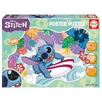 Educa - Poster Yapboz 250 Parça Özel Dış Şekil Büyük Boyut 100 x 70 cm (19963)