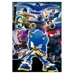 Educa Puzzle Educa 300 Parça Sonic Prime Neon Karanlıkta Parlayan Çocuk Puzzle - 8-11 Yaş - Erkek Çocuk