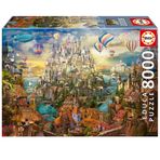 Educa Puzzle - Şehir Manzarası, 8000 Parça