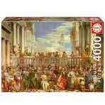 Educa Yapboz - 4000 Parça - Cana'da Düğün, Paolo Veronese