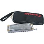 Educator 10 Kromatik Pompalı Mızıka - Gümüş