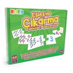 Edukido Çıkarma EDU-1005 Mukavva Puzzle