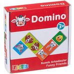 Edukido - Hafıza Kartları, Domino Komik Arkadaşlar Eşleştirme Kartı