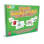Edukido Hangisi Uygun EDU-1011 Mukavva Puzzle