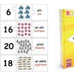 Edukido Rakamlar EDU-1006 Mukavva Puzzle