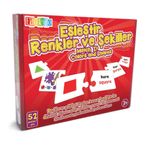 Edukido Renkler ve Şekiller EDU-1001 Mukavva Puzzle
